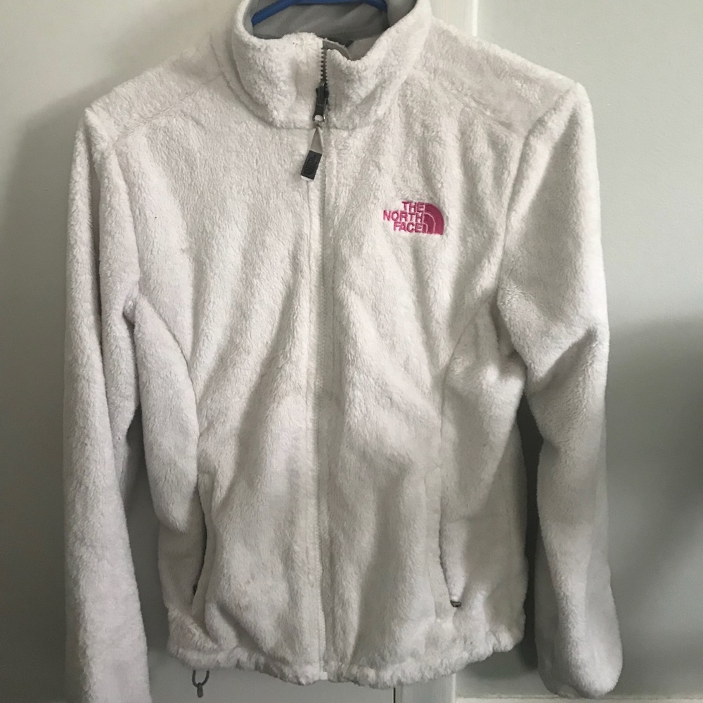 The North Face Pink & White Breast Cancer Jacket